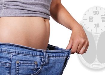 A person with a bigger belly