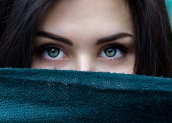 Face of a young beautiful girl