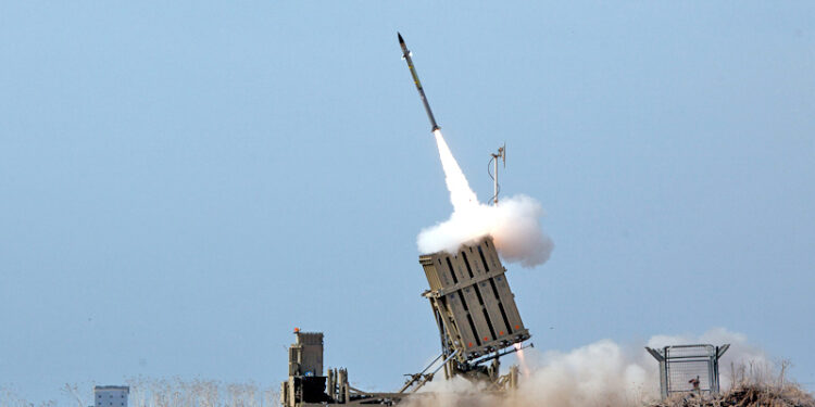 Iron Dome Intercepts Rockets