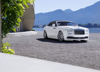 Rolls Royce White Luxury Car