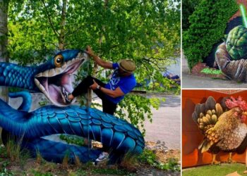 3D Wall Art By French Artist Scaf