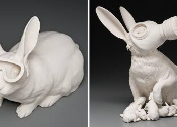 Kate McDowell's Porcelain Sculptures
