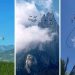 A Daily Cloud's Whimsical Creations in the Clouds